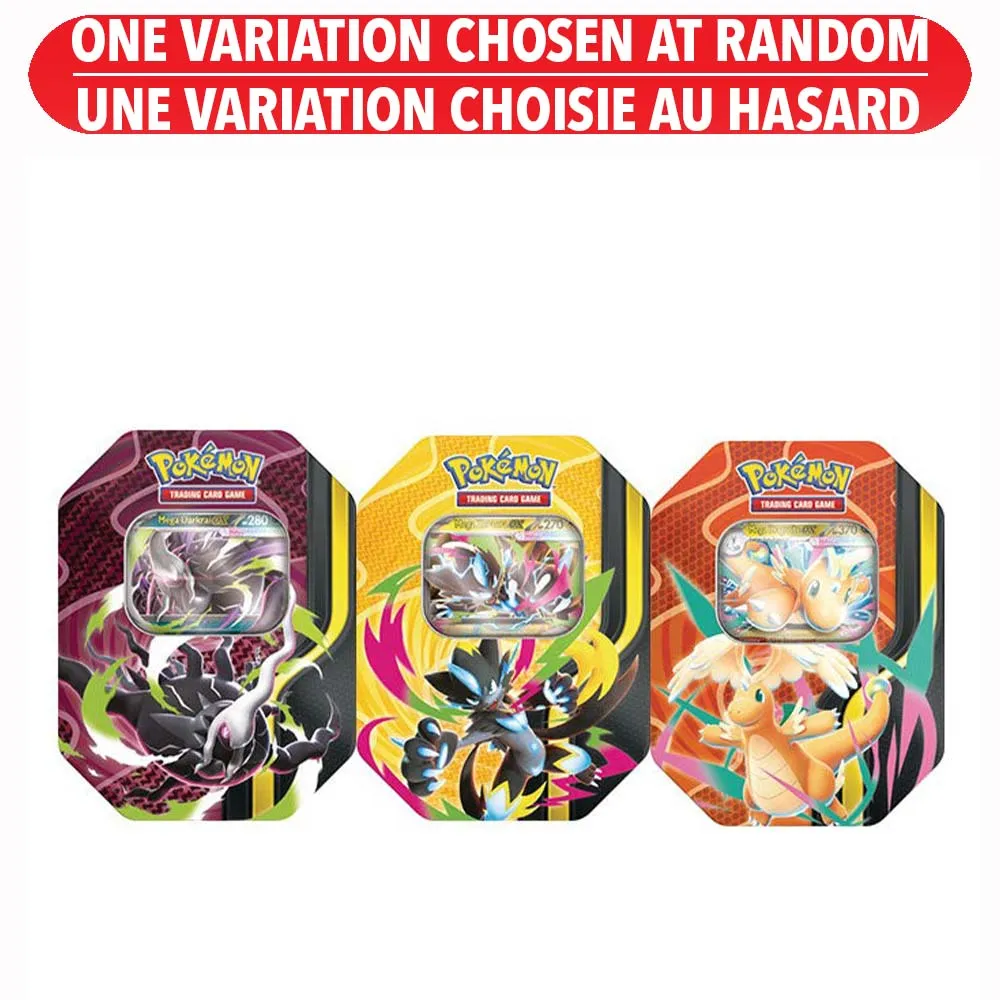 Pokemon Trading Card Game: Mega Forces Tin Assorted (French) - One Variation Chosen at Random