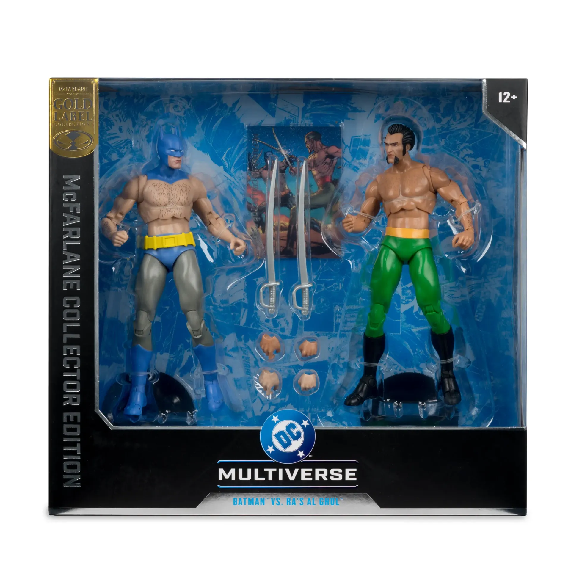 DC Multiverse Batman vs Ra's al Ghul (Batman #244) 7-Inch Action Figure 2-Pack Gold Label McFarlane Elite Edition - EB Games Canada Exclusive!