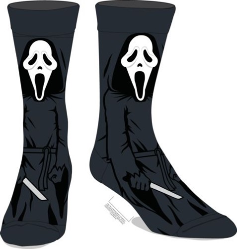 Scream Ghostface 360 Mens Crew Socks
