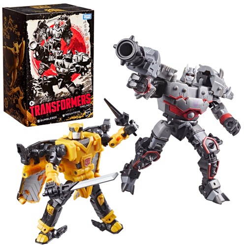 Transformers Timelines Megatron & Bumblebee Action Figure Set