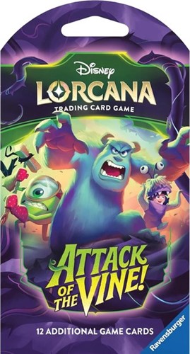 Lorcana Attack of the Vine! Sleeved Booster