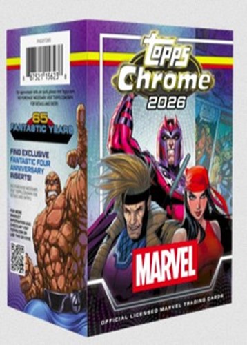 2026 Topps Chrome Marvel Comics - Value Box