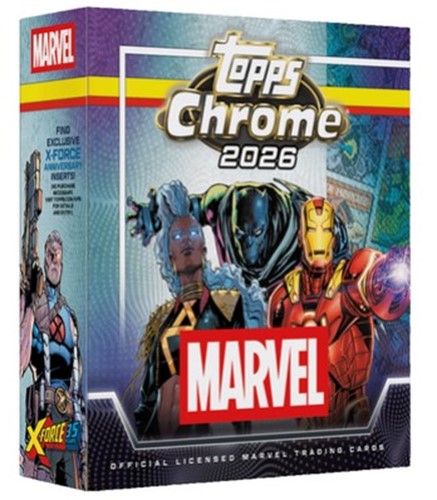 2026 Topps Chrome Marvel Comics - Mega Box