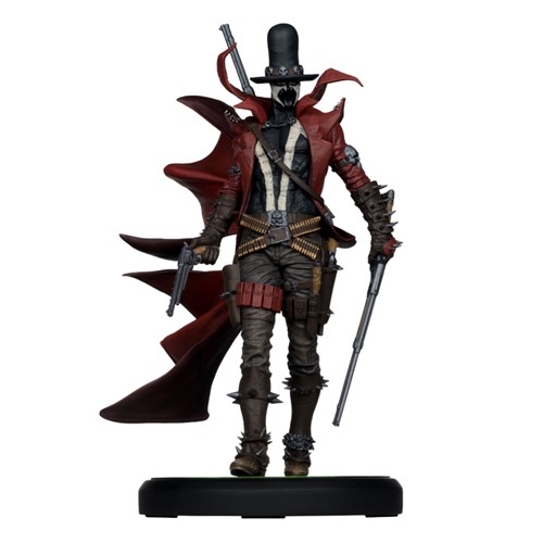 Gunslinger Spawn (Black, White & Red All Over) 1:10th Scale Resin Statue
