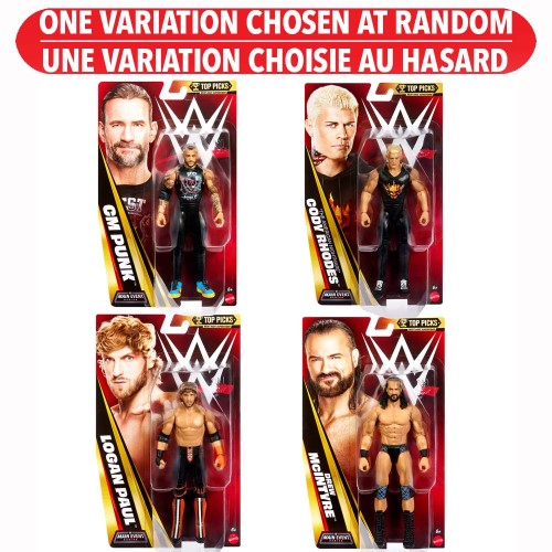 WWE Main Event Top Picks Assortie