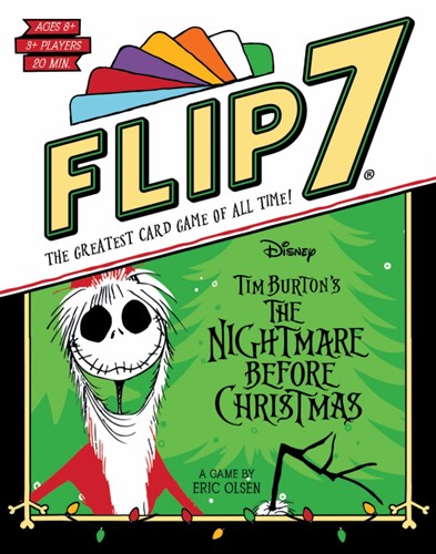 Flip 7 Card Game: Tim Burton's The Nightmare Before Christmas
