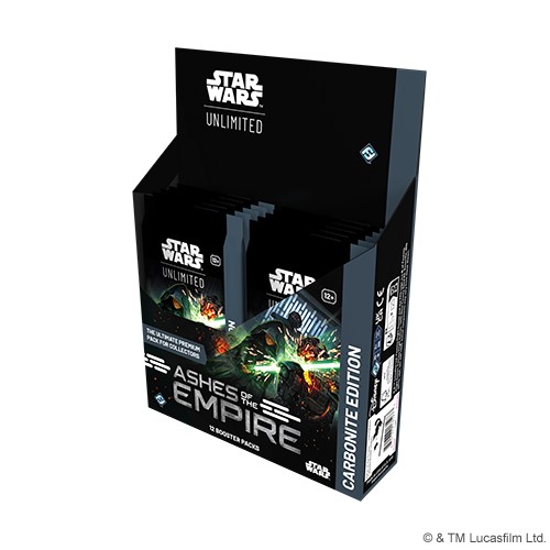 Star Wars: Unlimited Ashes of the Empire Carbonite Booster Box
