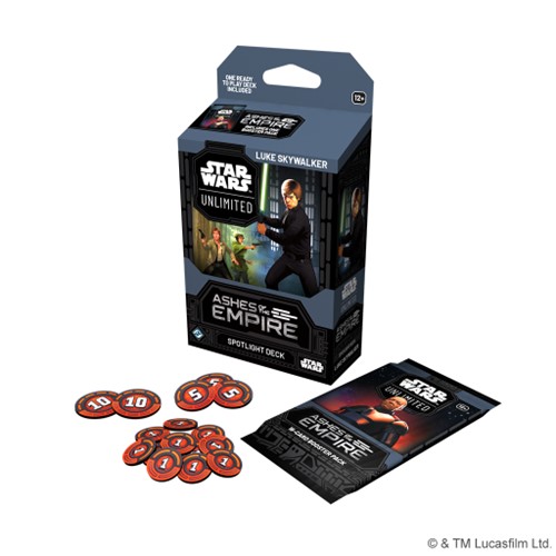 Star Wars: Unlimited Ashes of the Empire Spotlight Deck