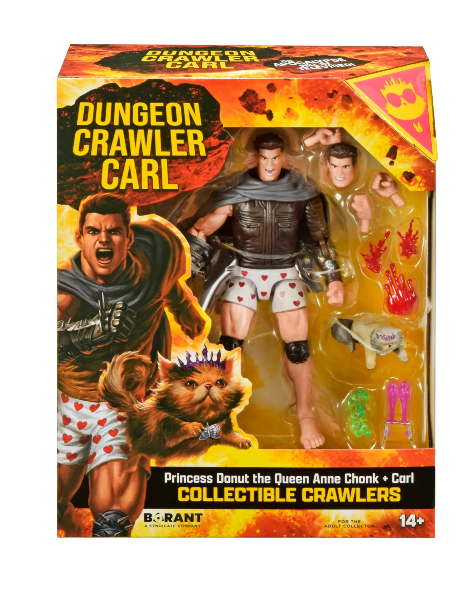 Dungeon Crawler Carl - Princess Donut the Queen Anne Chonk + Carl