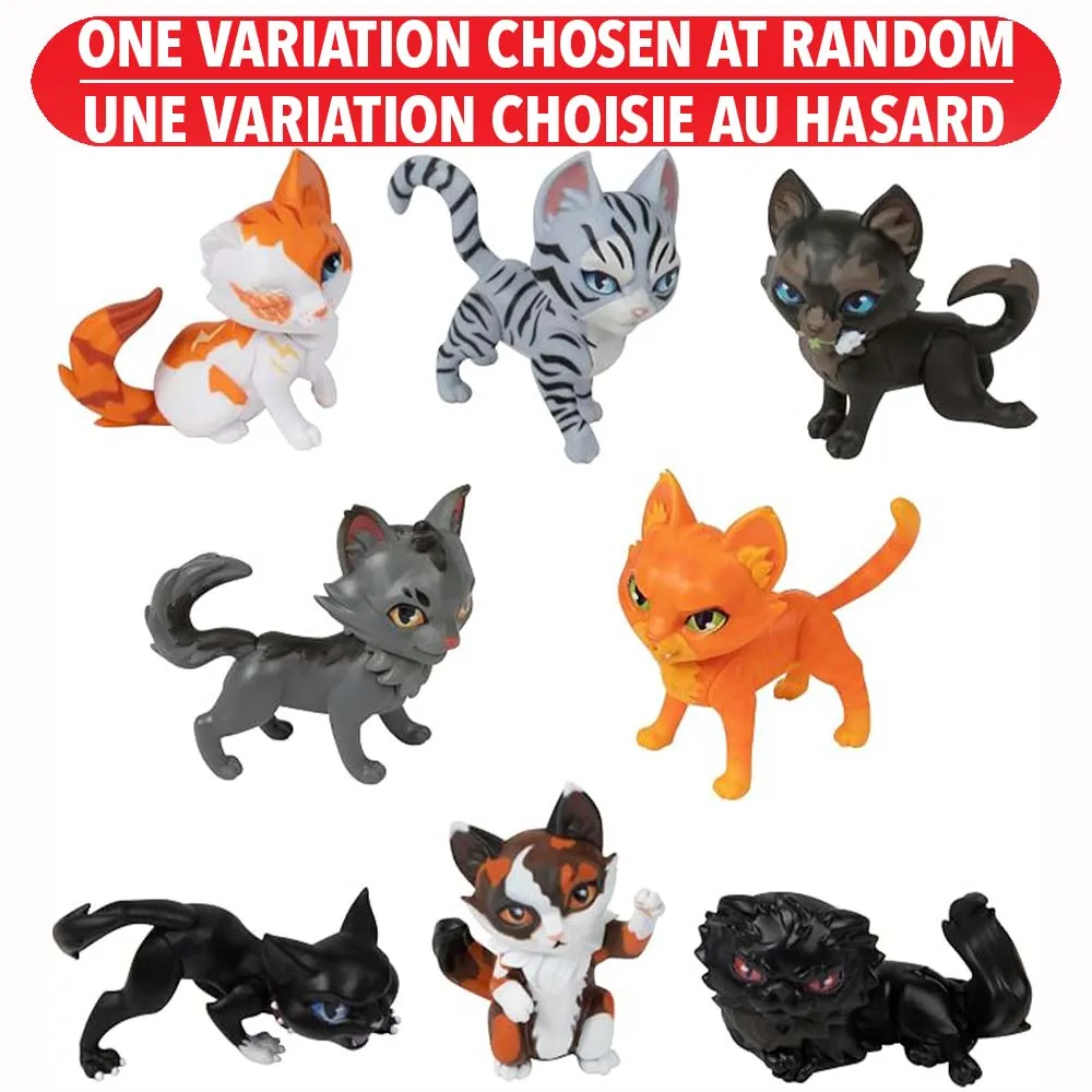 Warrior Cats Mystery Figures – Series 1 Blind Bag – One Variation Chosen at Random