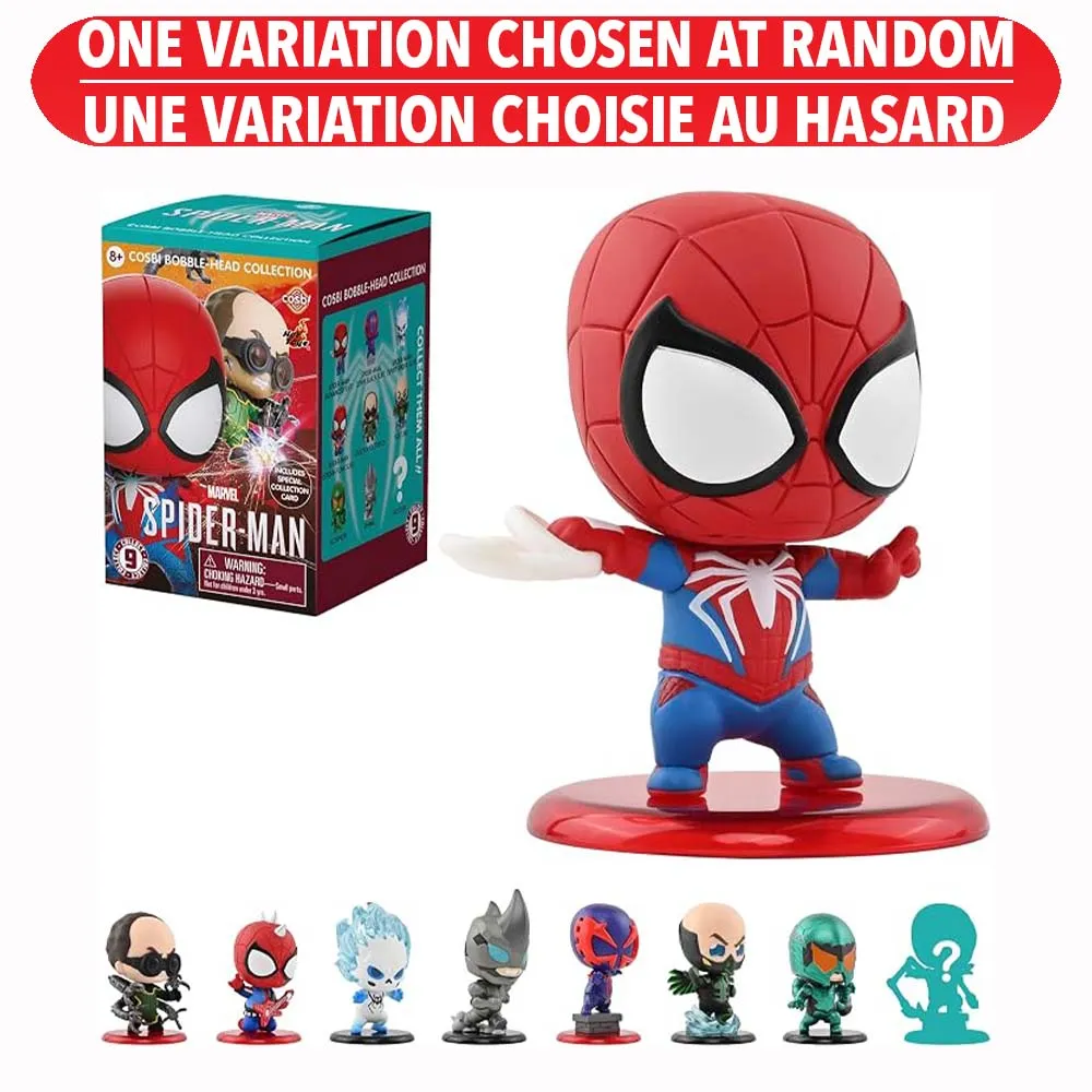 Marvel's Spider-Man Cosbi Bobble-Head Collection Blind Box – One Variation Chosen at Random
