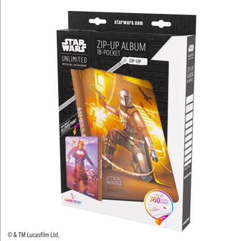 Star Wars: Unlimited The Armorer/Whistling Birds 18-Pocket Zip-Up Album