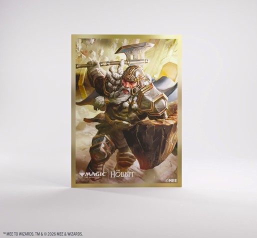 Magic The Gathering: The Hobbit Thorin, Mountain King Premium Card Sleeves
