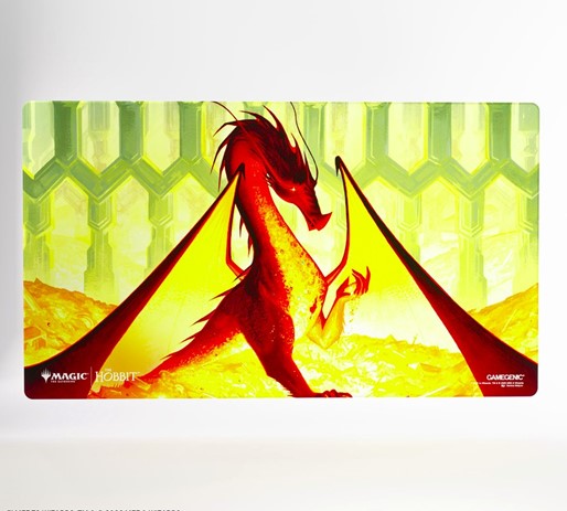 Magic The Gathering: The Hobbit Smaug the Golden Shiny Playmat