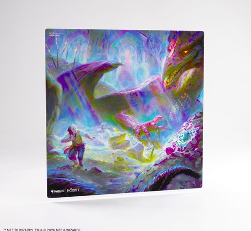Magic The Gathering: The Hobbit Desolation of Smaug Prime 2-Player Playmat