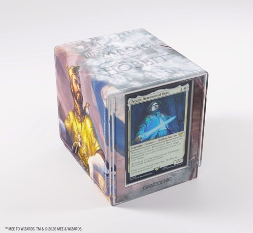 Magic The Gathering: The Hobbit Bard, King of Dale/Smaug, Wicked Worm Sidekick Pro 100+ XL