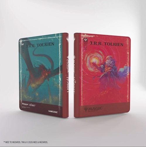 Magic The Gathering: The Hobbit The Arkenstone/Smaug, Worm of Dread 18-Pocket Zip-Up Album