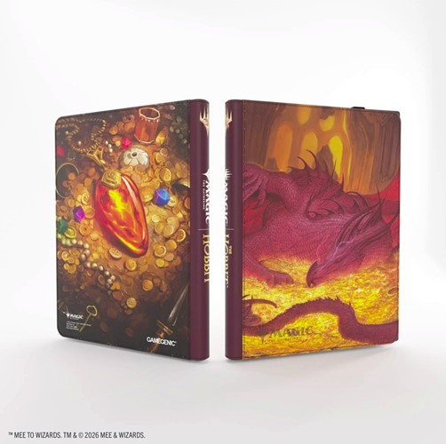 Magic The Gathering: The Hobbit Smaug's Mox Amber 18-Pocket Zip-Up Album