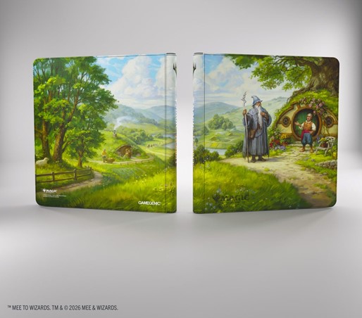 Magic The Gathering: The Hobbit The Shire 24-Pocket Zip-Up Album