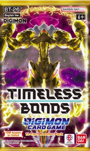Digimon Card Game Timeless Bonds (BT-26) Booster Pack