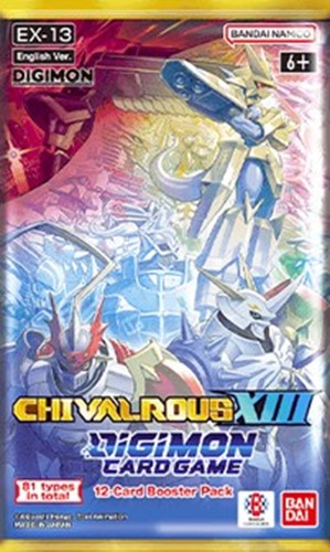 Digimon Card Game Chivalrous XIII (EX-13) Booster Pack