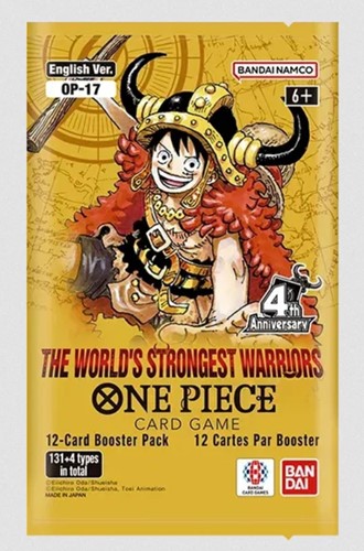 One Piece Trading Card Game: The World's Strongest Warriors Booster