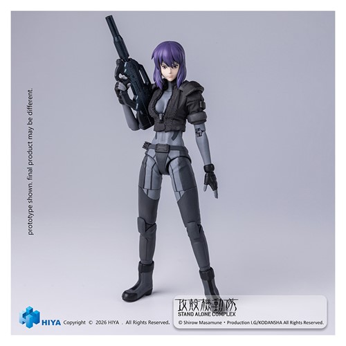 HIYA Exquisite Super Series 1/12 Scale 6-Inch Ghost in the Shell Kusanagi Motoko Battle Suit version