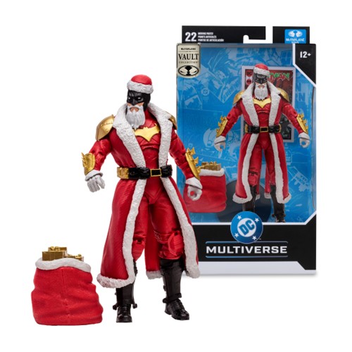 DC Multiverse Batman Red Santa Suit 7-Inch Action Figure McFarlane Vault