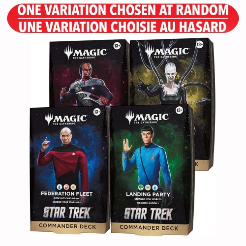 Magic the Gathering: Star Trek Commander Deck Assorted (Français)