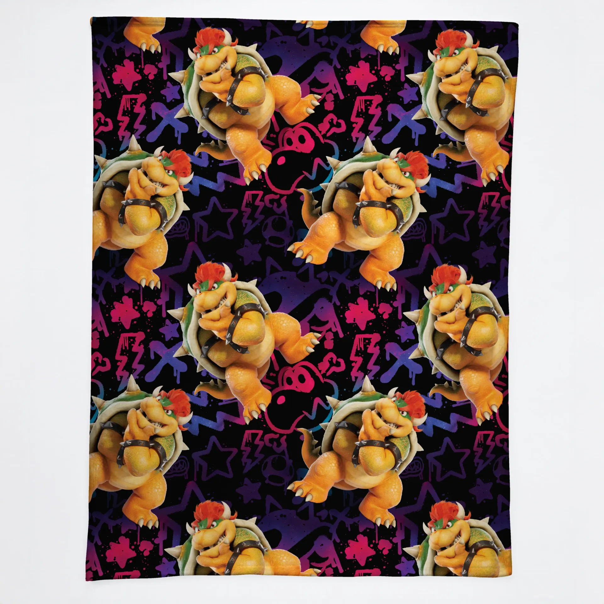 Super Mario Bros. Big Guy Bowser Throw