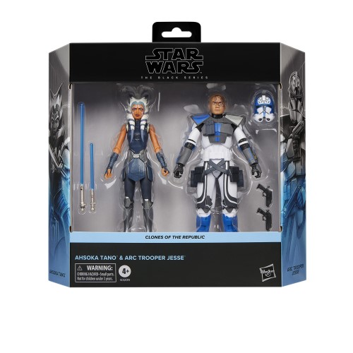 Star Wars The Black Series Ahsoka Tano & ARC Trooper Jesse