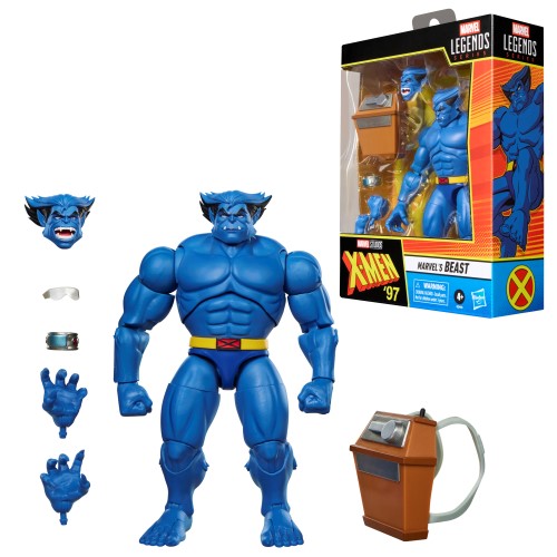 Marvel Legends Series Marvel's Beast, X-Men '97 Collectible 6-Inch Scale Action Figure