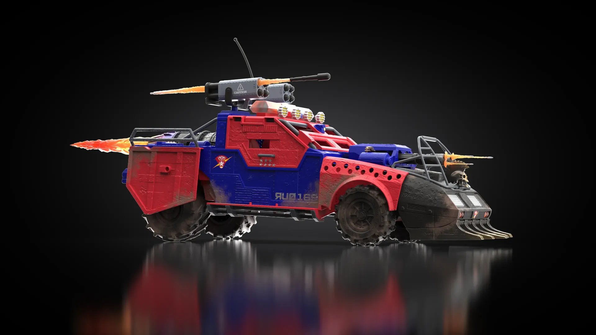 G.I. Joe Classified Series #244, Dreadnok Thunder Machine - Pulse EB Games Canada Exclusive!
