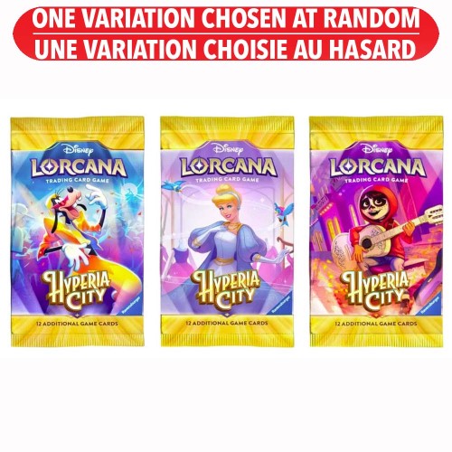 Lorcana Hyperia City Sleeved Booster