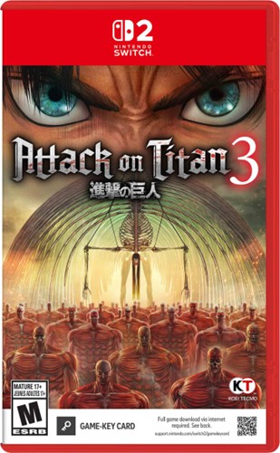Attack on Titan 3 SteelBook Launch Edition - Switch 2