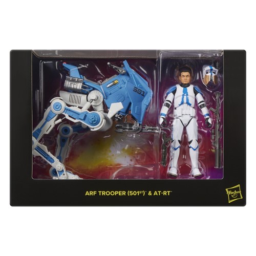 Star Wars The Black Series ARF Trooper (501st) & AT-RT