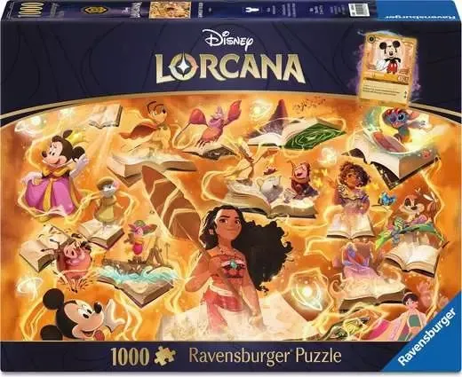 Disney Lorcana Glimmers of the Realm: Amber 1000 Pc