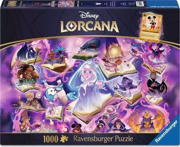 Disney Lorcana Glimmers of the Realm: Amethyst 1000 Pc