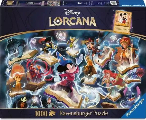 Disney Lorcana Glimmers of the Realm: Steel 1000 Pc