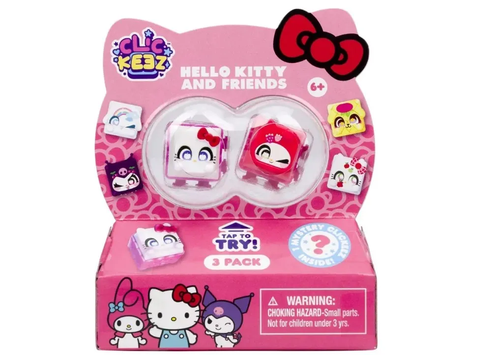 Clickeez: Hello Kitty and Friends 3 Pack Fidget Toy