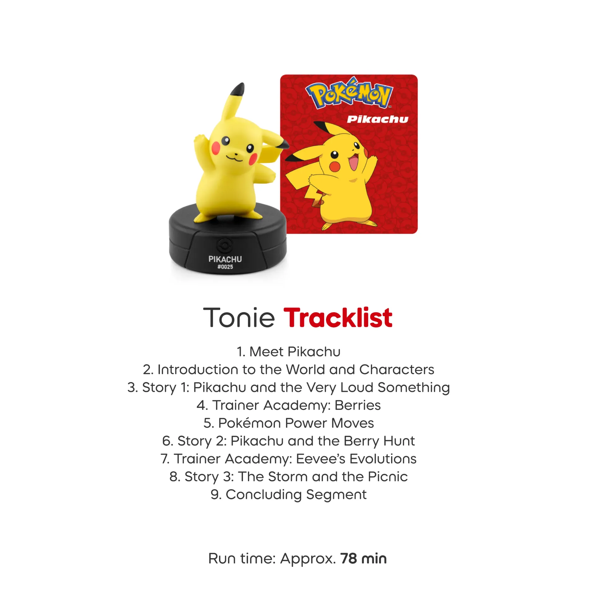 Toniebox 2 Starter Set Pokemon - Pikachu Yellow