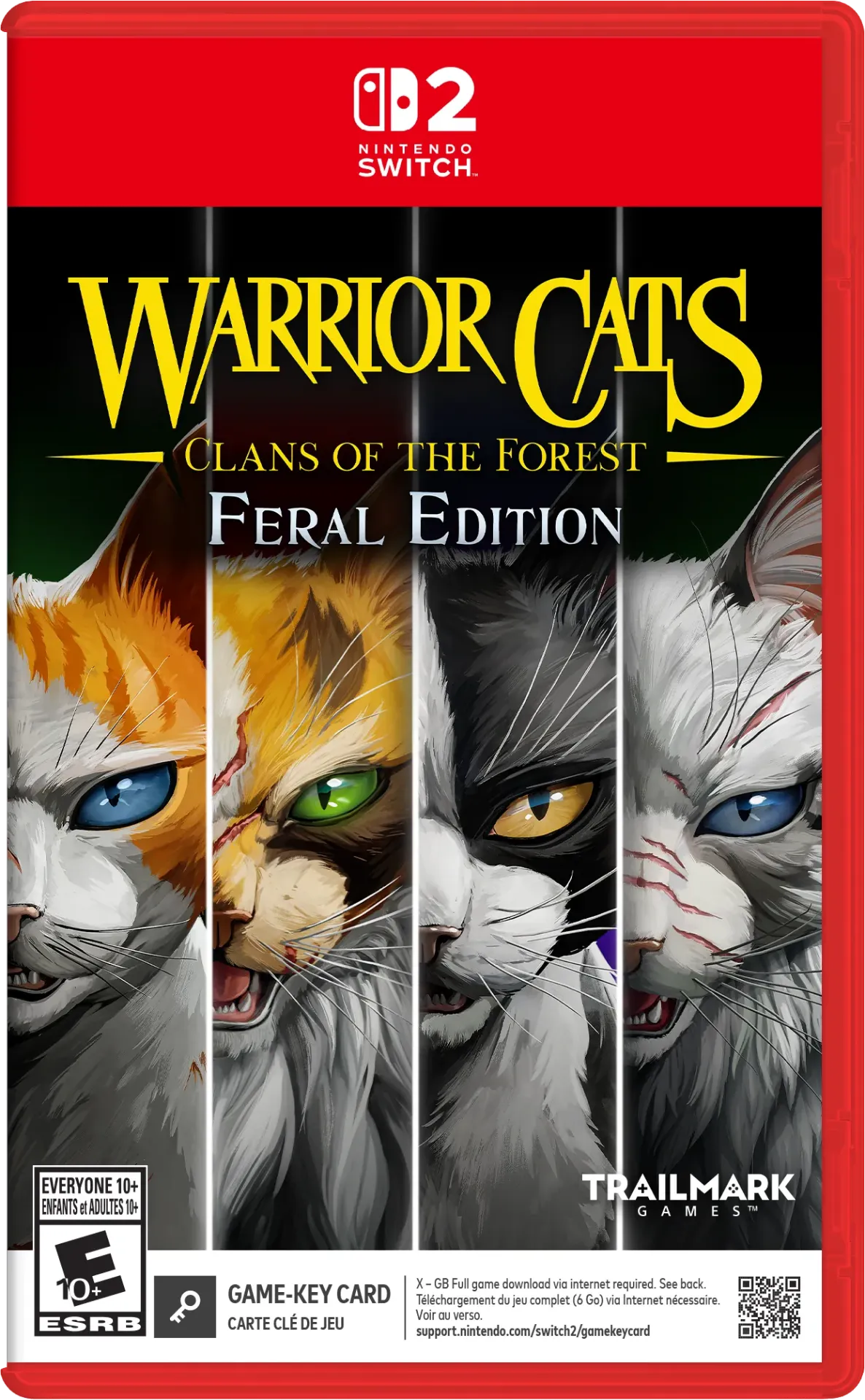 Warrior Cats: Clans of the Forest Feral Edition NSW2