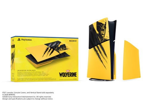 Façades pour console PlayStation®5 – Édition limitée Marvel's Wolverine Jaune combattant