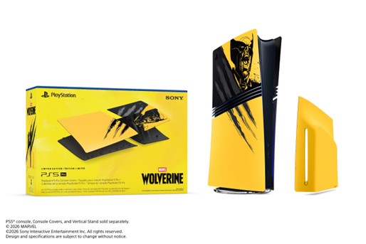 PlayStation 5 Pro Console Cover – Marvel’s Wolverine Battle Yellow  Limited Edition