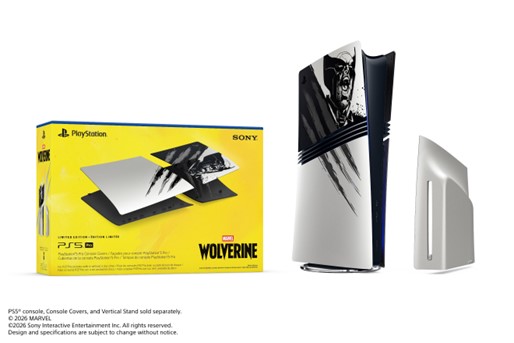 Façades pour console PlayStation®5 Pro – Édition limitée Marvel's Wolverine Adamantium