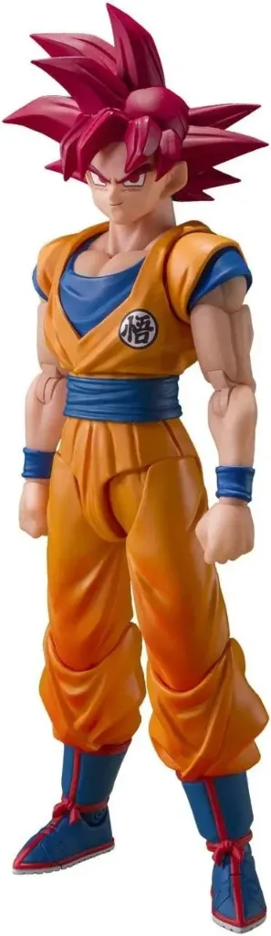 Bandai S.H.Figuarts Super Saiyan God Son Goku - God Aura Figure (Dragon Ball Super)