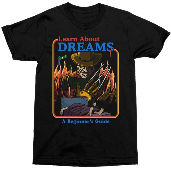 Freddy Krueger Learn Dreams T-Shirt - P