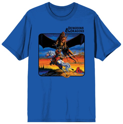 Dungeons & Dragons Bleu T-shirt - P
