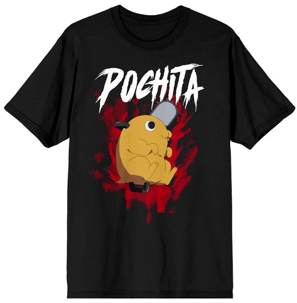 Chainsaw Man Pochita Noir T Shirt - P