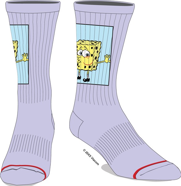 Spongebob Square Pants - Lavender Socks